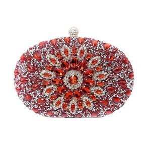 8981 Evening Bags Sparkly Rhinestone Clutch Purses Luxury Handbags